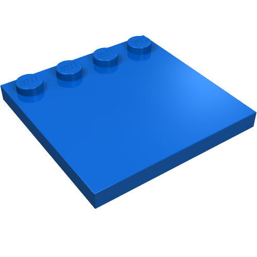 Part 6179 - Tile, Modified 4 x 4 with Studs on Edge - De BrickPlaats