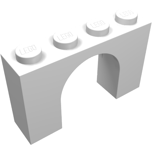 Part 6182 - Arch 1 x 4 x 2 - De BrickPlaats