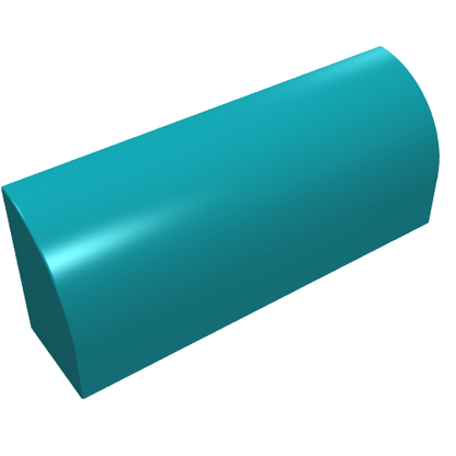 Part 6191 - Slope, Curved 1 x 4 x 1 1/3 - De BrickPlaats