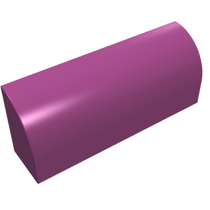 Part 6191 - Slope, Curved 1 x 4 x 1 1/3 - De BrickPlaats