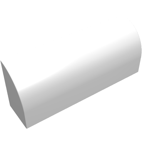Part 6191 - Slope, Curved 1 x 4 x 1 1/3 - De BrickPlaats