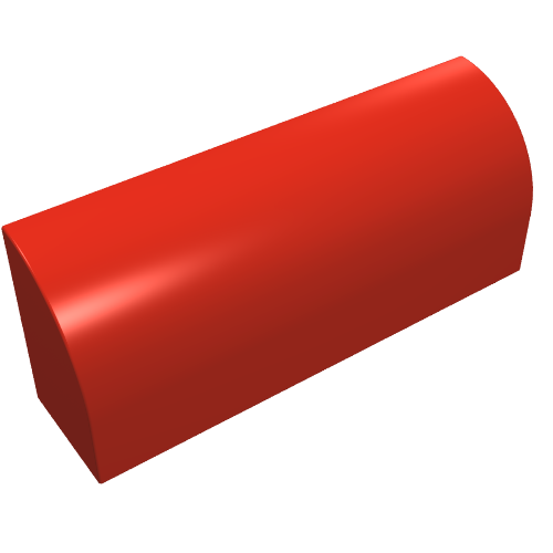 Part 6191 - Slope, Curved 1 x 4 x 1 1/3 - De BrickPlaats