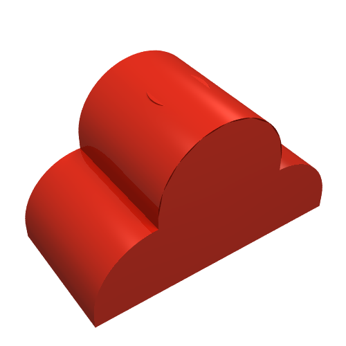 Part 6216 - Slope, Curved 4 x 2 x 2 Triple - De BrickPlaats