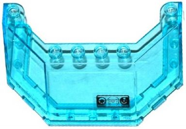 Part 62576pb03 - Windscreen 5 x 8 x 2 with 3 Gauges Pattern (Sticker) - Set 70169 - De BrickPlaats