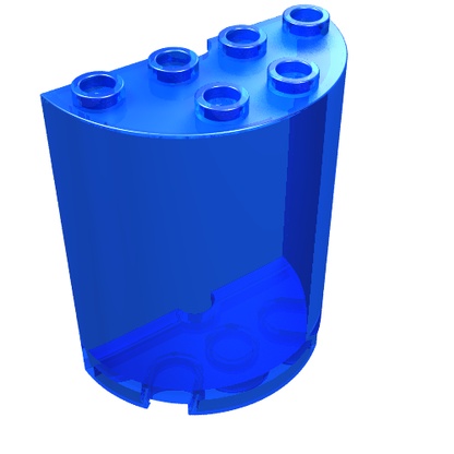 Part 6259 - Cylinder Half 2 x 4 x 4 - De BrickPlaats