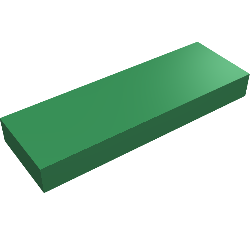 Part 63864 - Tile 1 x 3 - De BrickPlaats