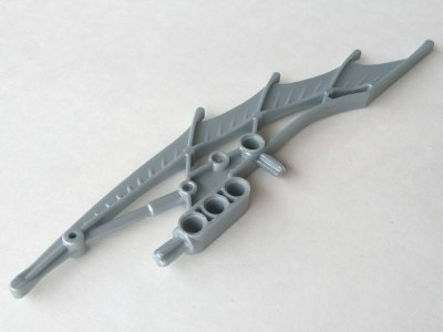 Part 64264 - Bionicle Weapon Shield Half Ribbed Narrow - De BrickPlaats