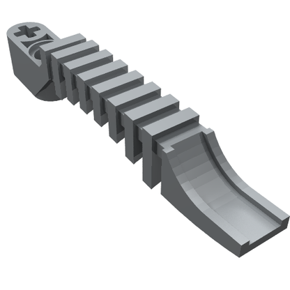 Part 64275 - Projectile Launcher Part, Bionicle Thornax Launcher Half (Glatorian), Liftarm End 1 x 8 - De BrickPlaats