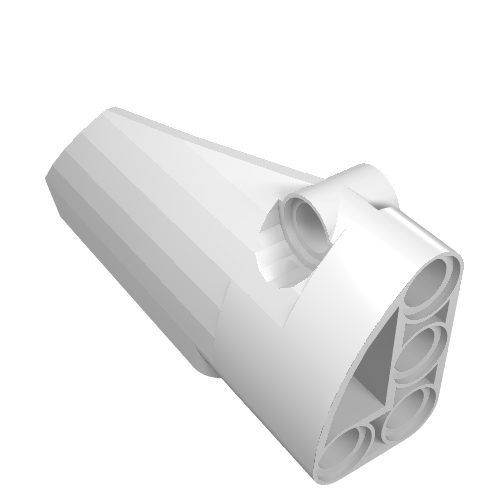 Part 64391 - Technic, Panel Fairing # 4 Small Smooth Long, Side B - De BrickPlaats