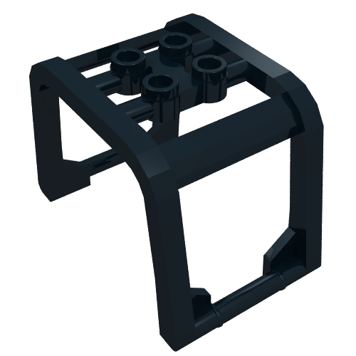 Part 64450 - Windscreen 6 x 4 x 3 1/3 Roll Cage - De BrickPlaats