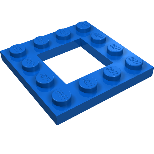 Part 64799 - Plate, Modified 4 x 4 with 2 x 2 Open Center - De BrickPlaats