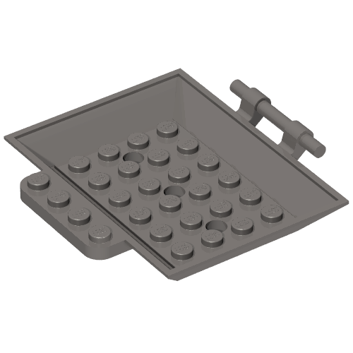 Part 65068 - Minifigure, Utensil Arcade Game Cabinet Back - De BrickPlaats