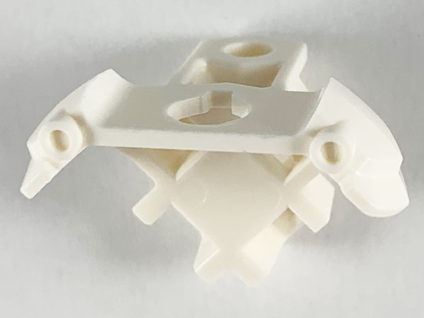 Part 65183 - Minifigure Armor Shoulder Pads with Scabbard for 2 Katanas and Bar Hole - De BrickPlaats