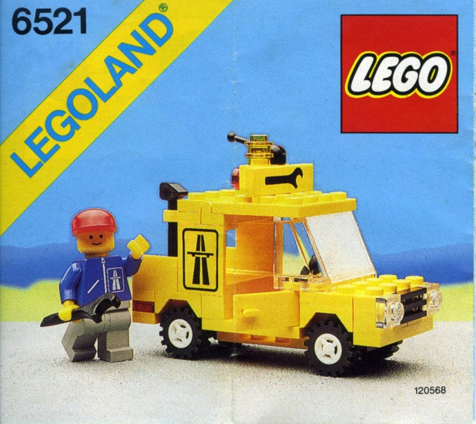 Set 6521 - Emergency Repair Truck - De BrickPlaats