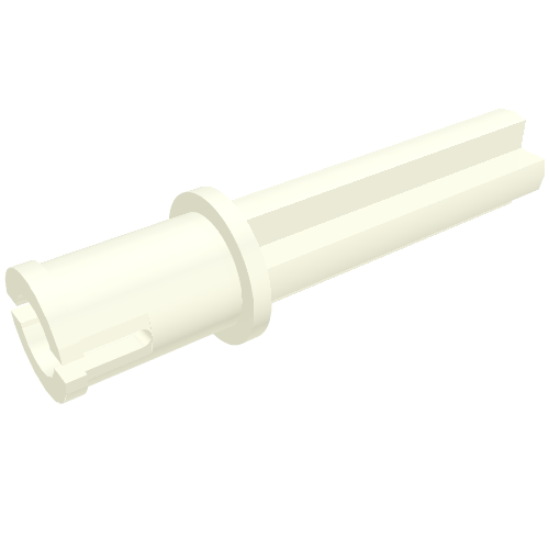Part 65249 - Technic, Axle 2L with Pin without Friction Ridges - De BrickPlaats
