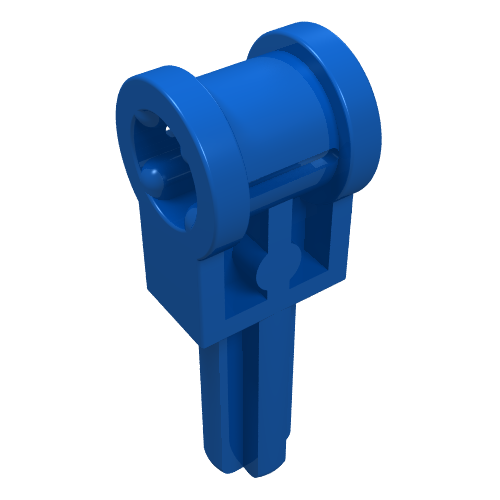 Part 6553 - Technic, Axle 2L with Reverser Handle Axle Connector - De BrickPlaats