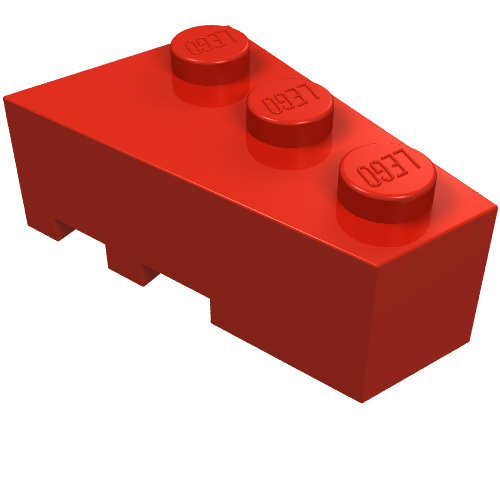 Part 6564 - Wedge 3 x 2 Right - De BrickPlaats
