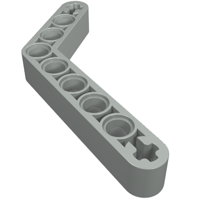 Part 6629 - Technic, Liftarm, Modified Bent Thick 1 x 9 (6 - 4) - De BrickPlaats