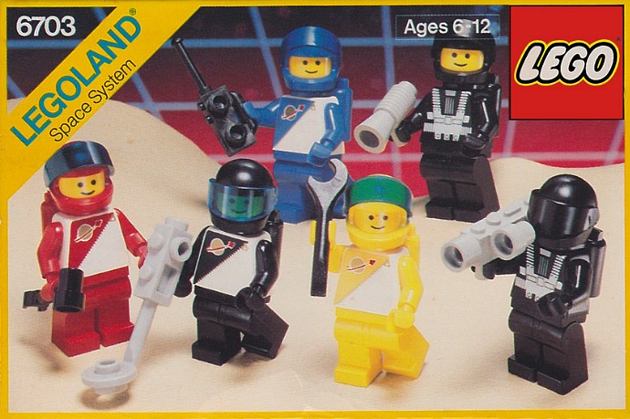 Set 6703 - Space Mini-Figures - De BrickPlaats