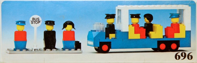 Set 696 - Bus Stop - De BrickPlaats