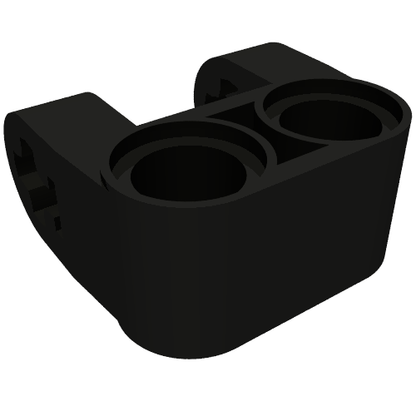Part 69819 - Technic, Axle and Pin Connector Perpendicular Double Split, Reinforced Sides - De BrickPlaats