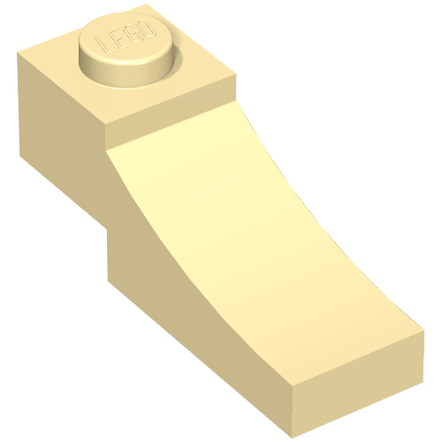 Part 70681 - Arch 1 x 3 Inverted - De BrickPlaats