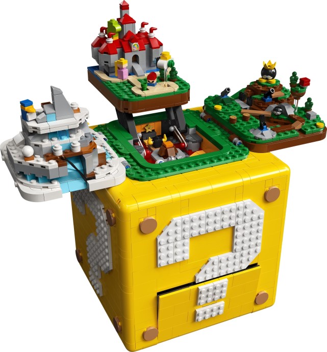 LEGO® Super Mario 64™ Question Mark Block 71395 Building Kit - De BrickPlaats
