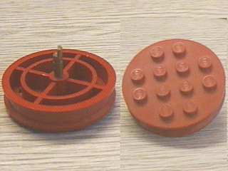 Part 715a - Wheel with 12 Studs and Axle Cam for Motor - De BrickPlaats