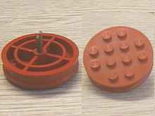 Part 715a - Wheel with 12 Studs and Axle Cam for Motor - De BrickPlaats