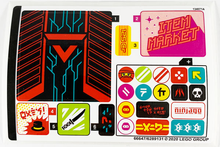Part 71708stk01 - Sticker Sheet for Set 71708 - (66647/6289131) - De BrickPlaats