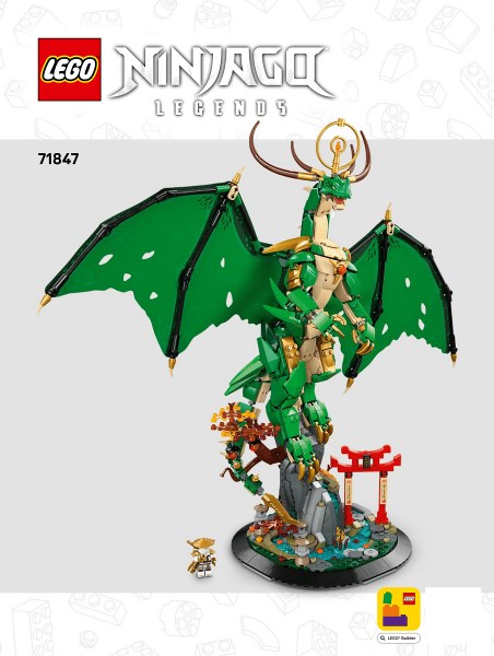 Instruction 71847 - The Guardian Dragon - De BrickPlaats