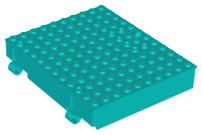 Part 72045 - Container, Book Cover Half, 12 x 10 x 2 2/3 - De BrickPlaats