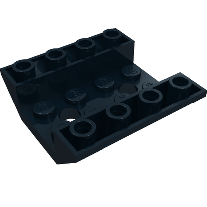 Part 72454 - Slope, Inverted 45 4 x 4 Double with 2 Holes - De BrickPlaats