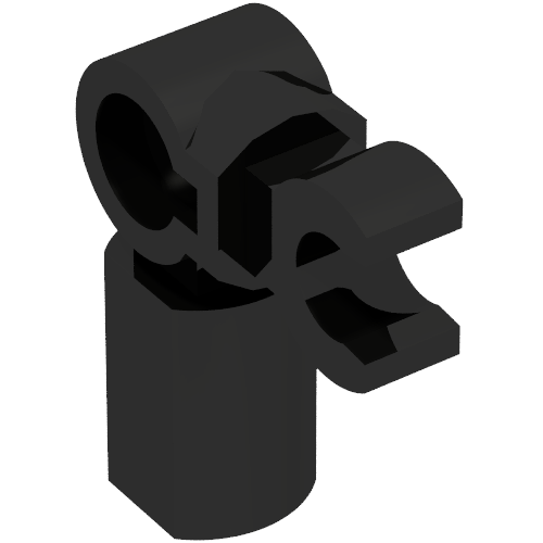 Part 72869 - Bar Holder with Clip Angled - De BrickPlaats