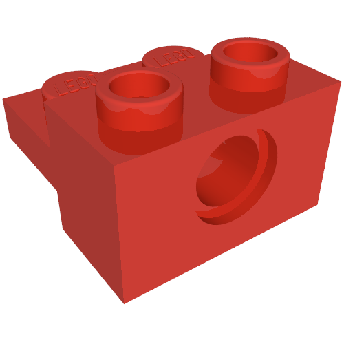 Part 73109 - Technic, Brick Modified 1 x 2 with Hole and 1 x 2 Plate - De BrickPlaats
