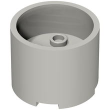 Part 73111 - Brick, Round 3 x 3 x 2 with Recessed Center and Axle Hole - De BrickPlaats
