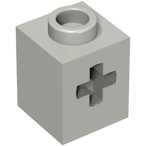 Part 73230 - Technic, Brick 1 x 1 with Axle Hole - De BrickPlaats