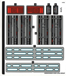 Part 75291stk01 - Sticker Sheet for Set 75291 - (68669/6308020) - De BrickPlaats