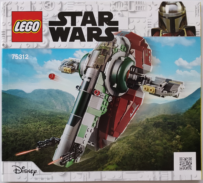 Instruction 75312 - Boba Fett’s Starship {Slave I} - De BrickPlaats