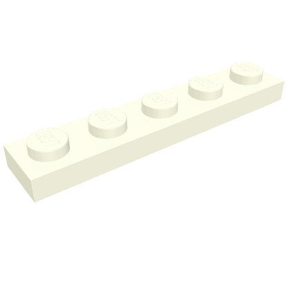 Part 78329 - Plate 1 x 5 - De BrickPlaats