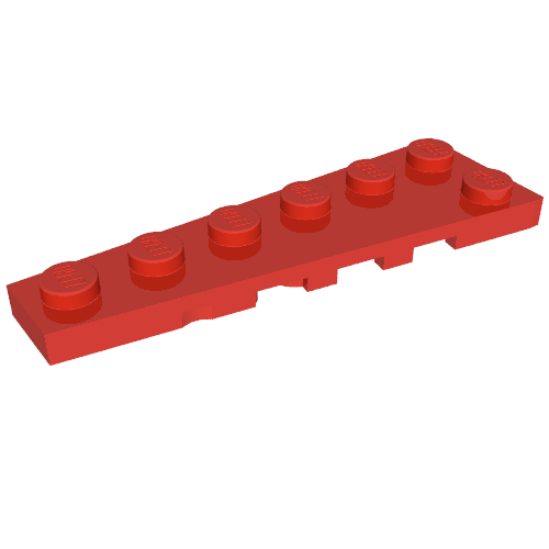 Part 78443 - Wedge, Plate 6 x 2 Left - De BrickPlaats