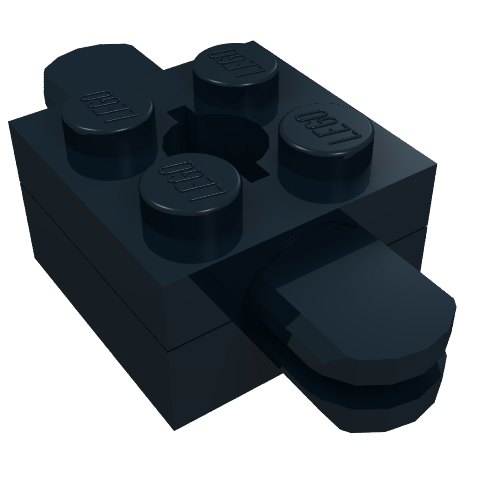 Part 792c03 - Arm Holder Brick 2 x 2 with Top Hole with Arms (792c04 / 795) (Homemaker Figure / Maxifigure Torso Assembly) - De BrickPlaats