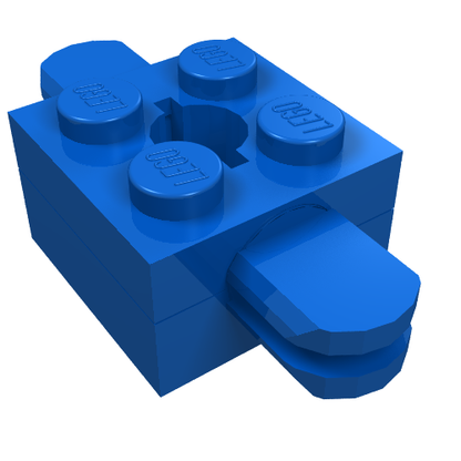 Part 792c03 - Arm Holder Brick 2 x 2 with Top Hole with Arms (792c04 / 795) (Homemaker Figure / Maxifigure Torso Assembly) - De BrickPlaats