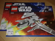 Instruction 8096 - Emperor Palpatine's Shuttle - De BrickPlaats