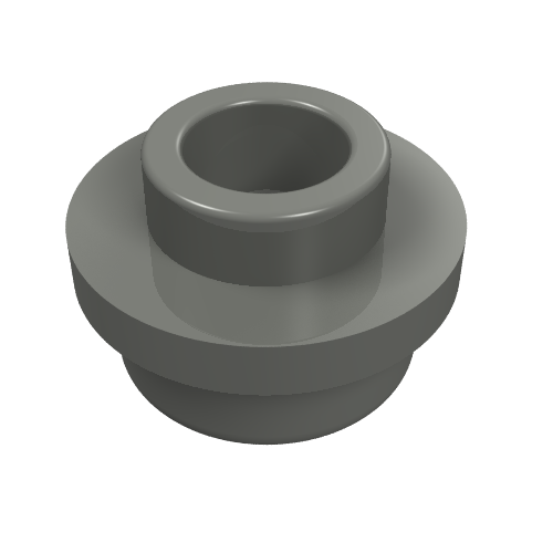 Part 85861 - Plate, Round 1 x 1 with Open Stud - De BrickPlaats