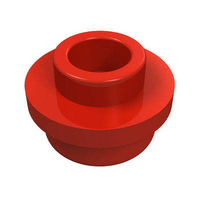 Part 85861 - Plate, Round 1 x 1 with Open Stud - De BrickPlaats
