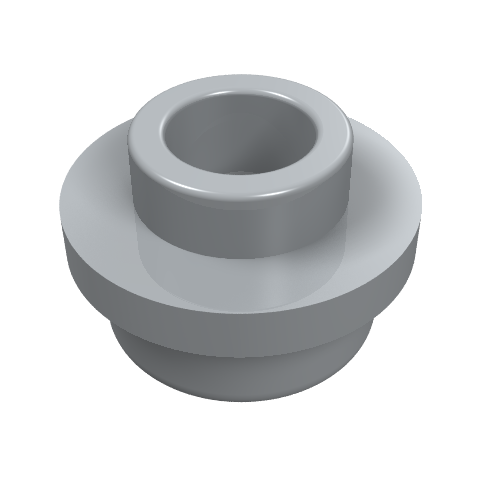 Part 85861 - Plate, Round 1 x 1 with Open Stud - De BrickPlaats