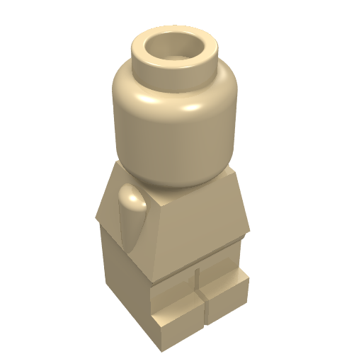 Part 85863 - Body Microfigure Complete - De BrickPlaats