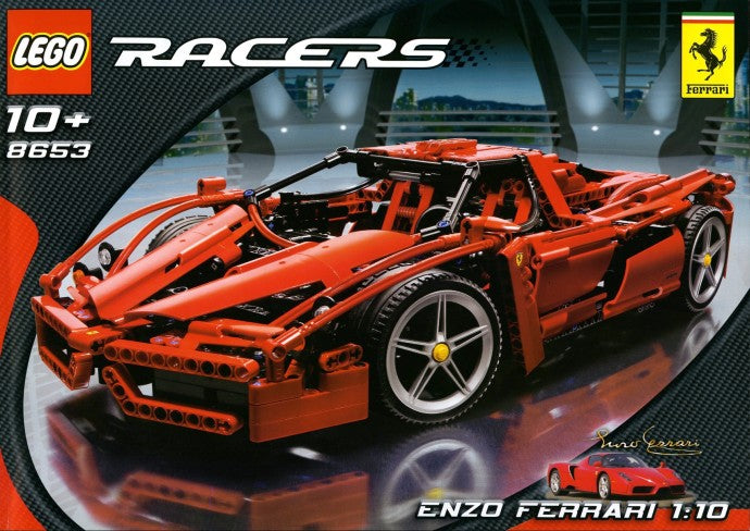 Set 8653 - Enzo Ferrari 1:10 - De BrickPlaats