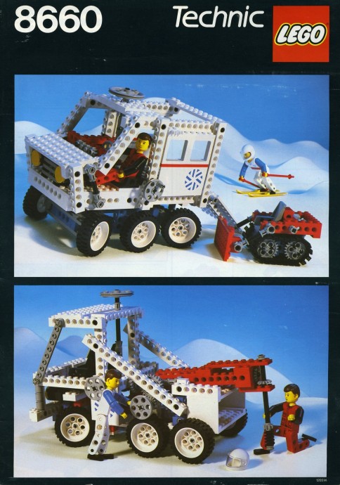 Set 8660 - Arctic Rescue Unit - De BrickPlaats
